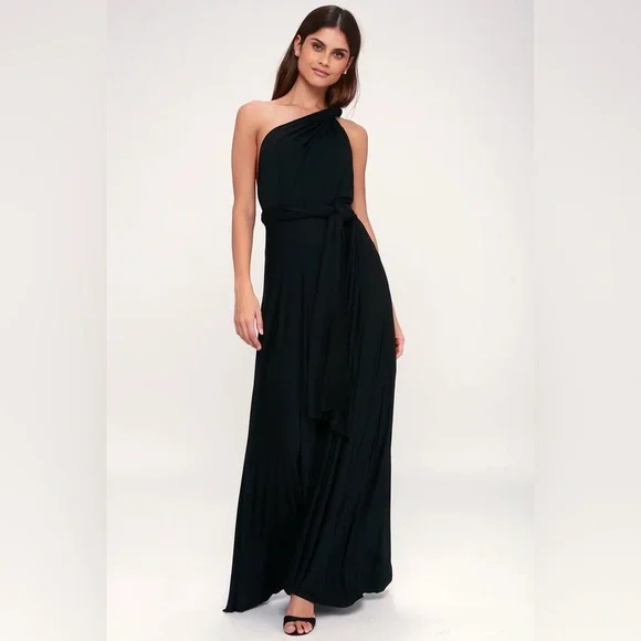 knee length dresses for ladies Flowy Convertible Dress, 2XL main image 0